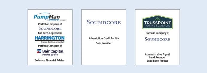 This image shows three of the latest deals closed by the BMO team, which are listed in the article