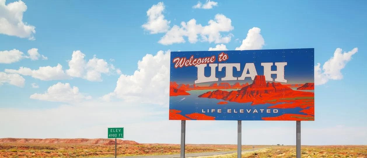 Welcome to Utah image 