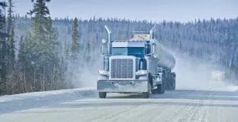 Blue truck 