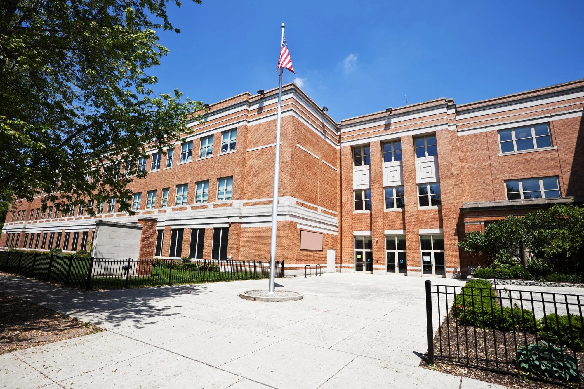 US School Building