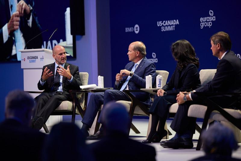 Panel at the US-Canada Summit in Toronto