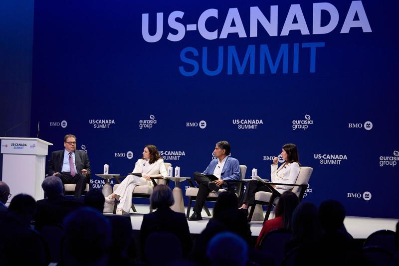 Panel at the US-Canada Summit in Toronto 