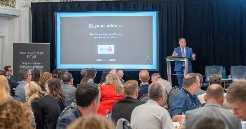 Jason Kenney at the Canadian Employee Ownership Conference