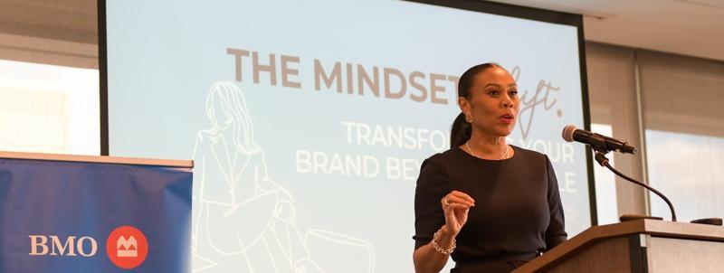 Yolanda White Speaking at BMO Event