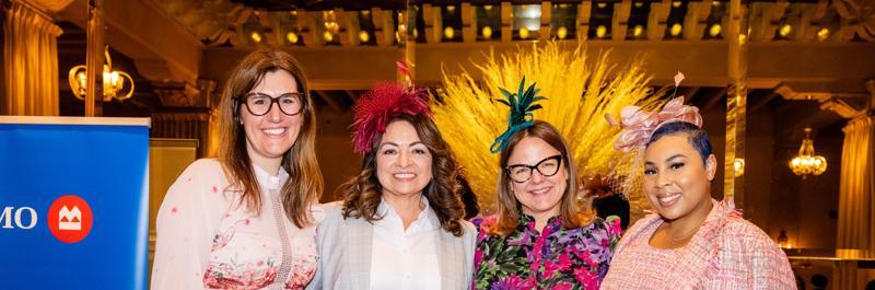 Caroline Donlin, Irma Bates, Cassie Martin Graham and Aris Singleton