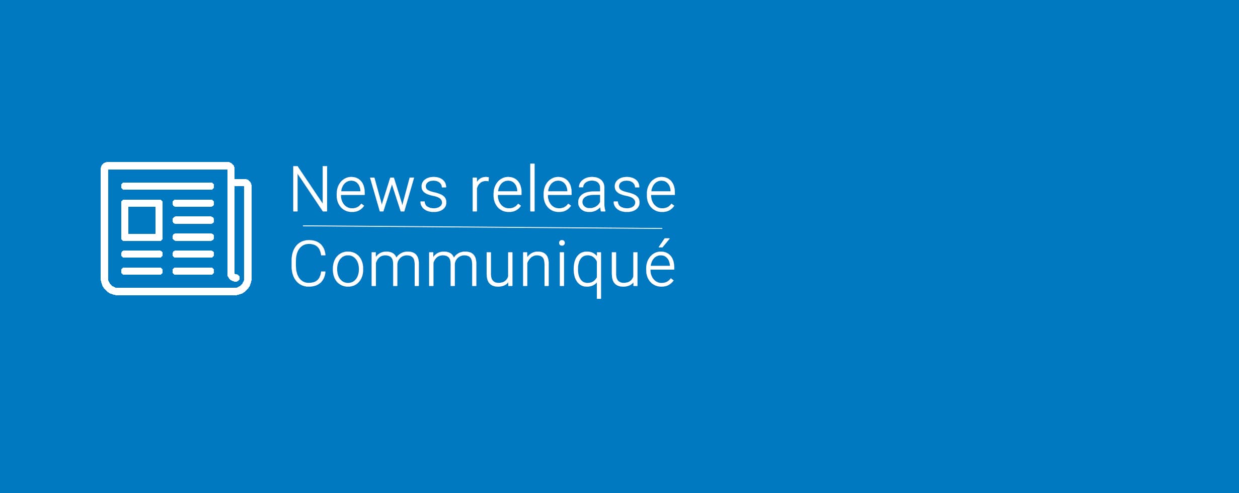 news release
