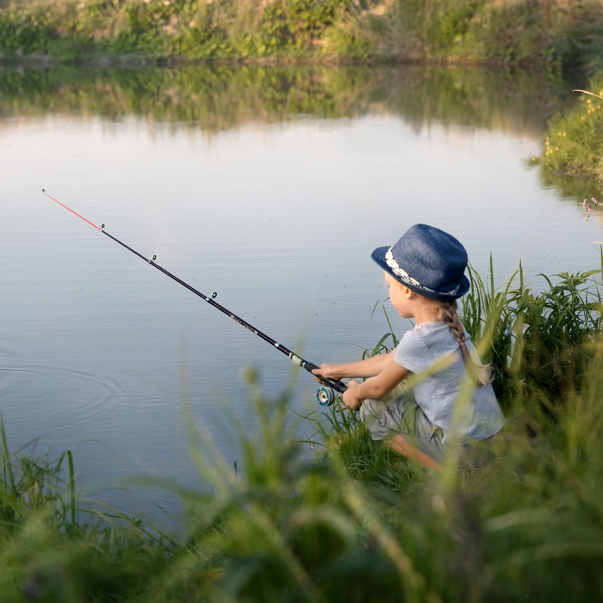 Child fishing