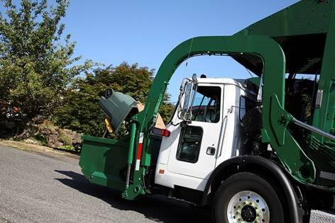Recycling truck