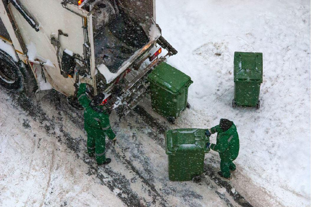 Recycling truck