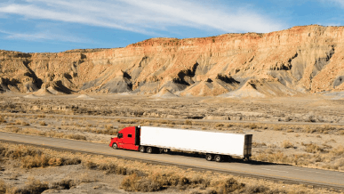 Red truck