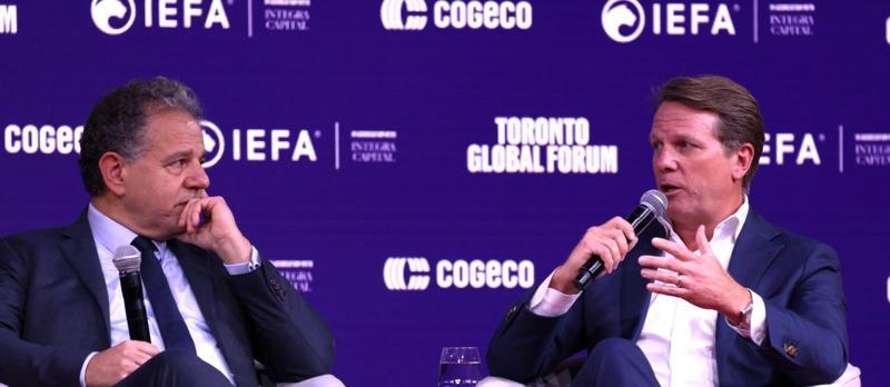 Kevin Sherlock at the Toronto Global Forum