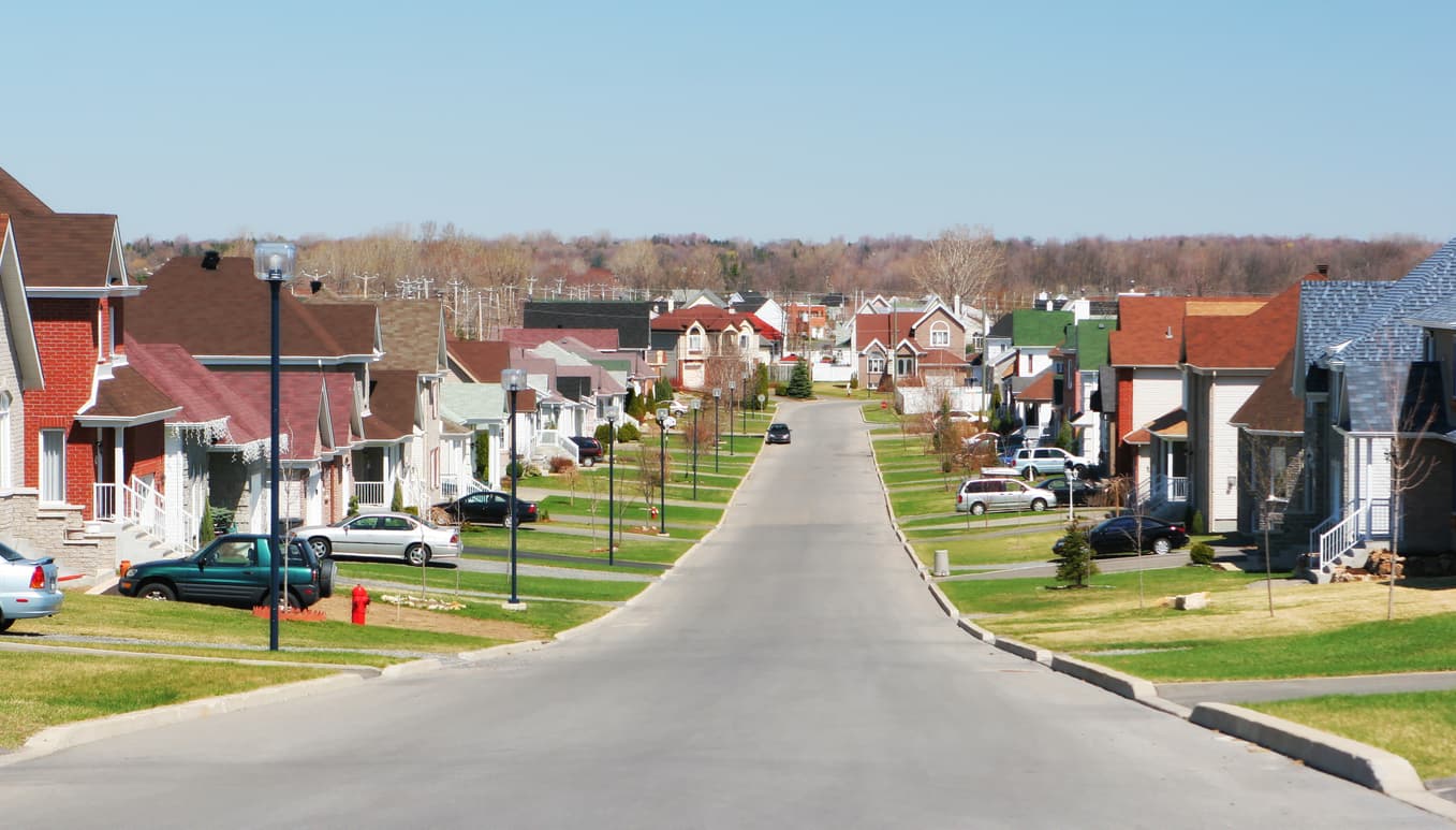 Modern Residential Street