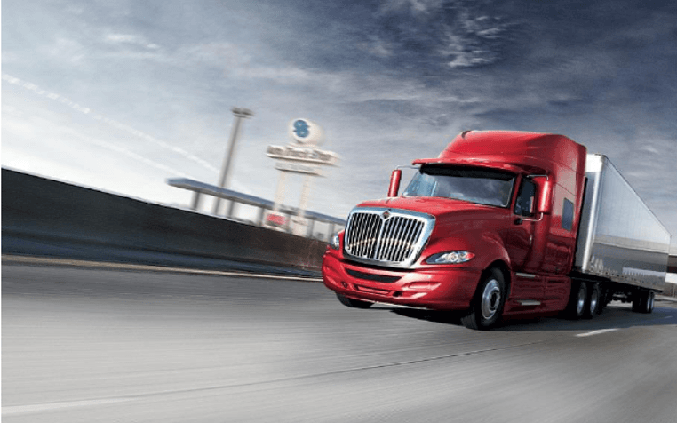 Red truck