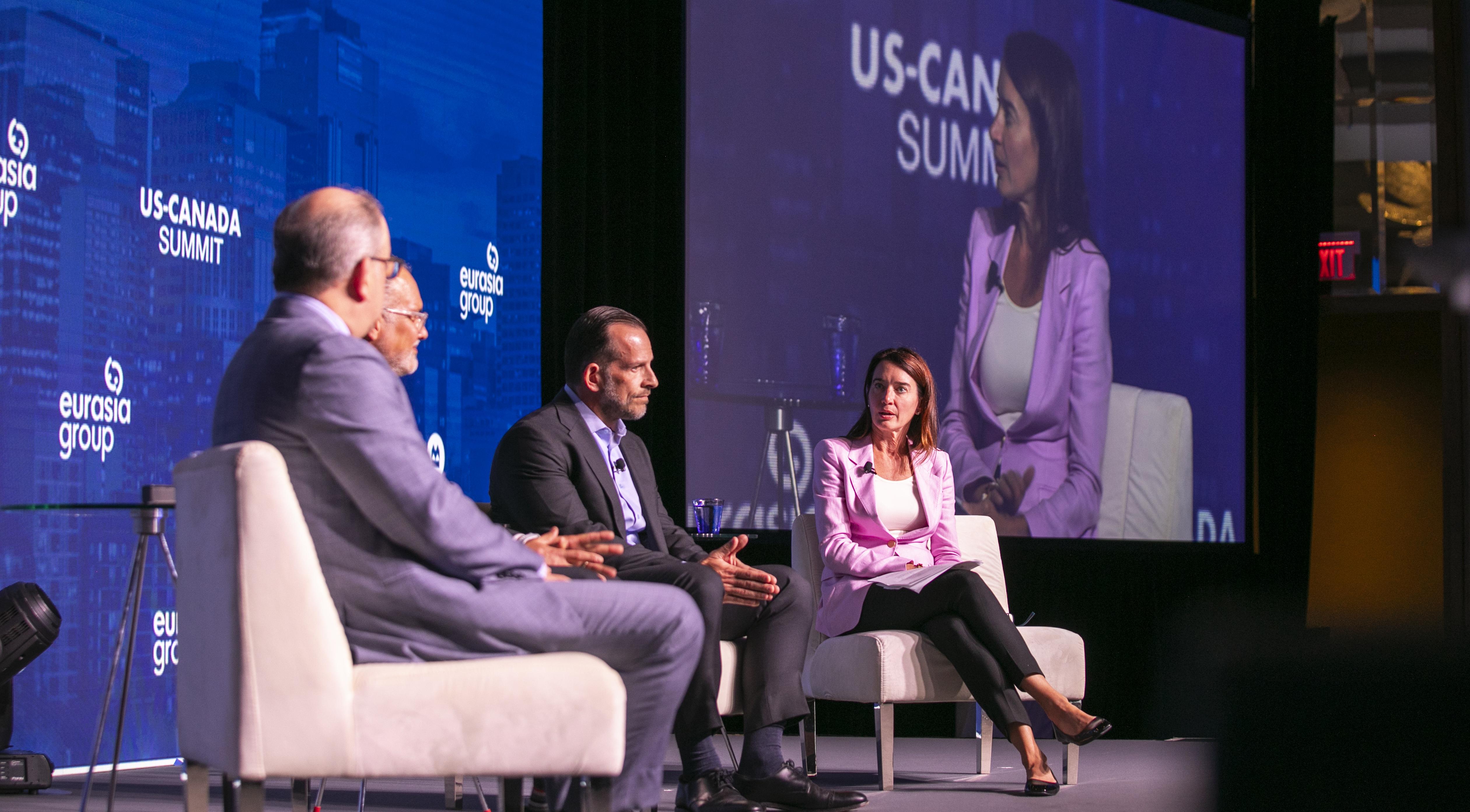Panel at the US-CA Summit.