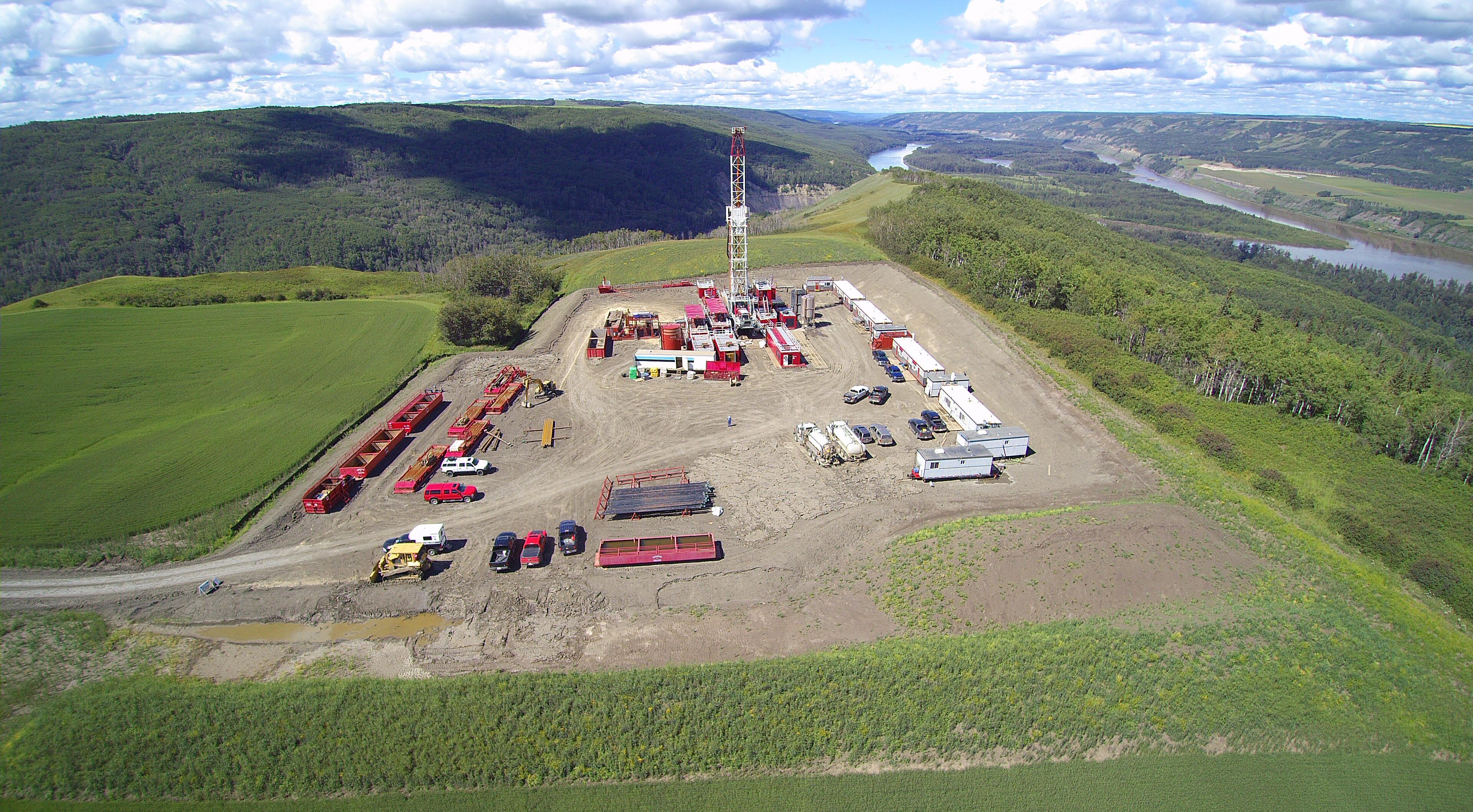 Western Energy Services Corp. drilling location.