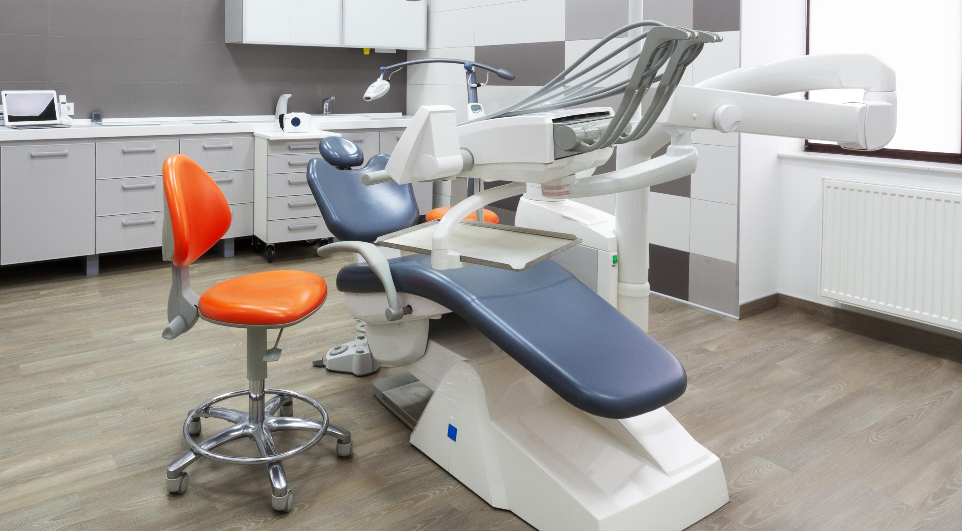 dentist's office with brand new equipment