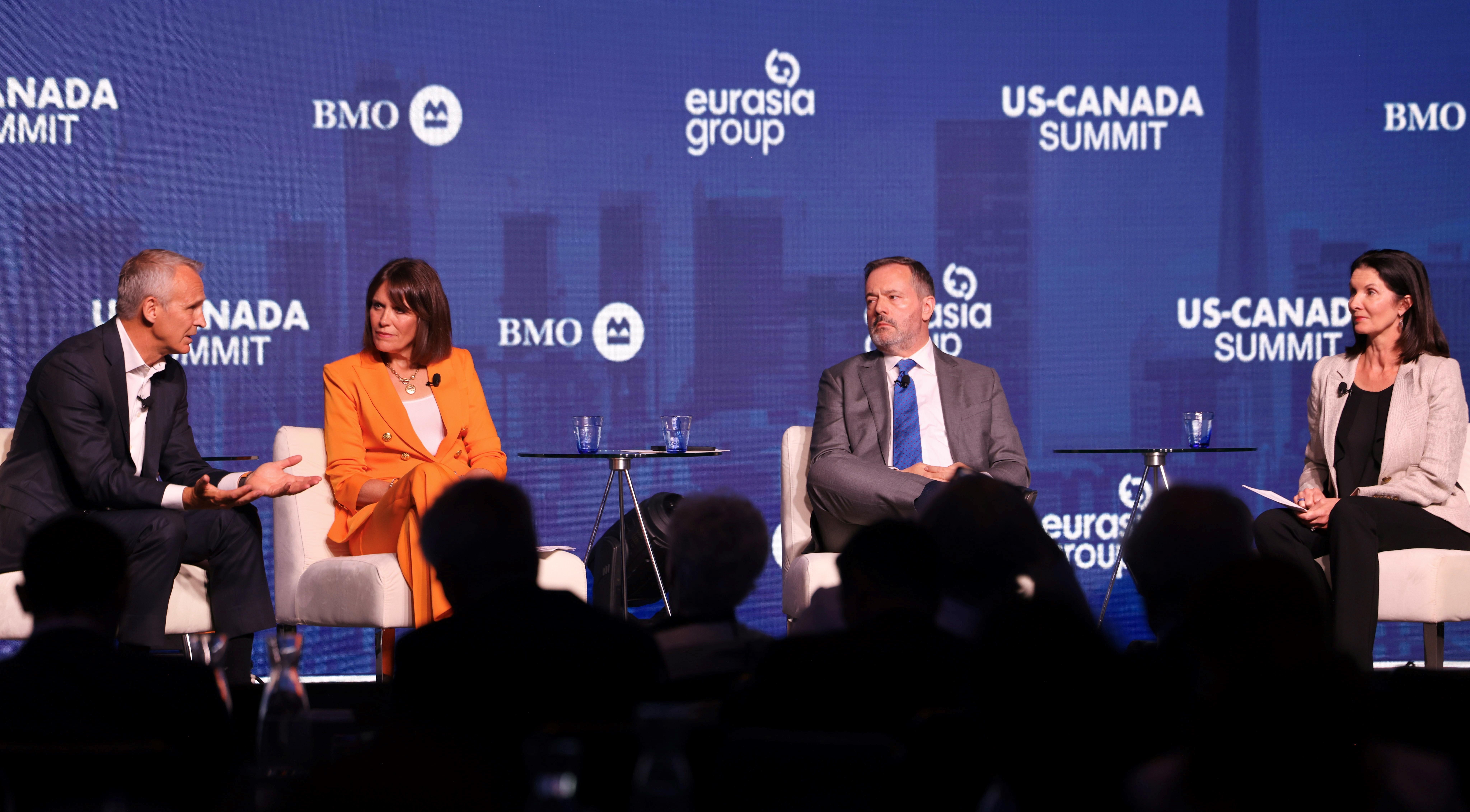 Panel at the US-Canada Summit. Click here to play video. 