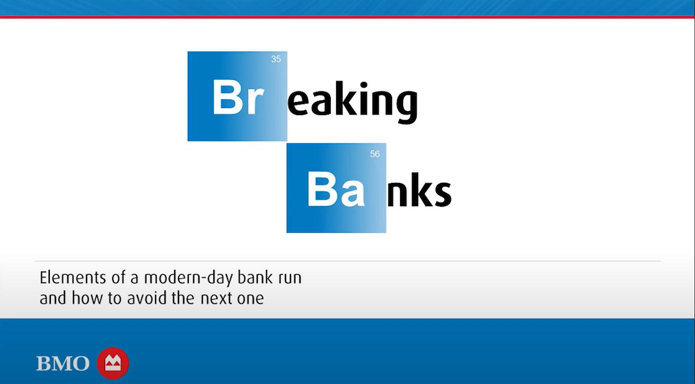 Breaking Banks Elements Of A Modern Day Bank Run Bmo Commercial Bank
