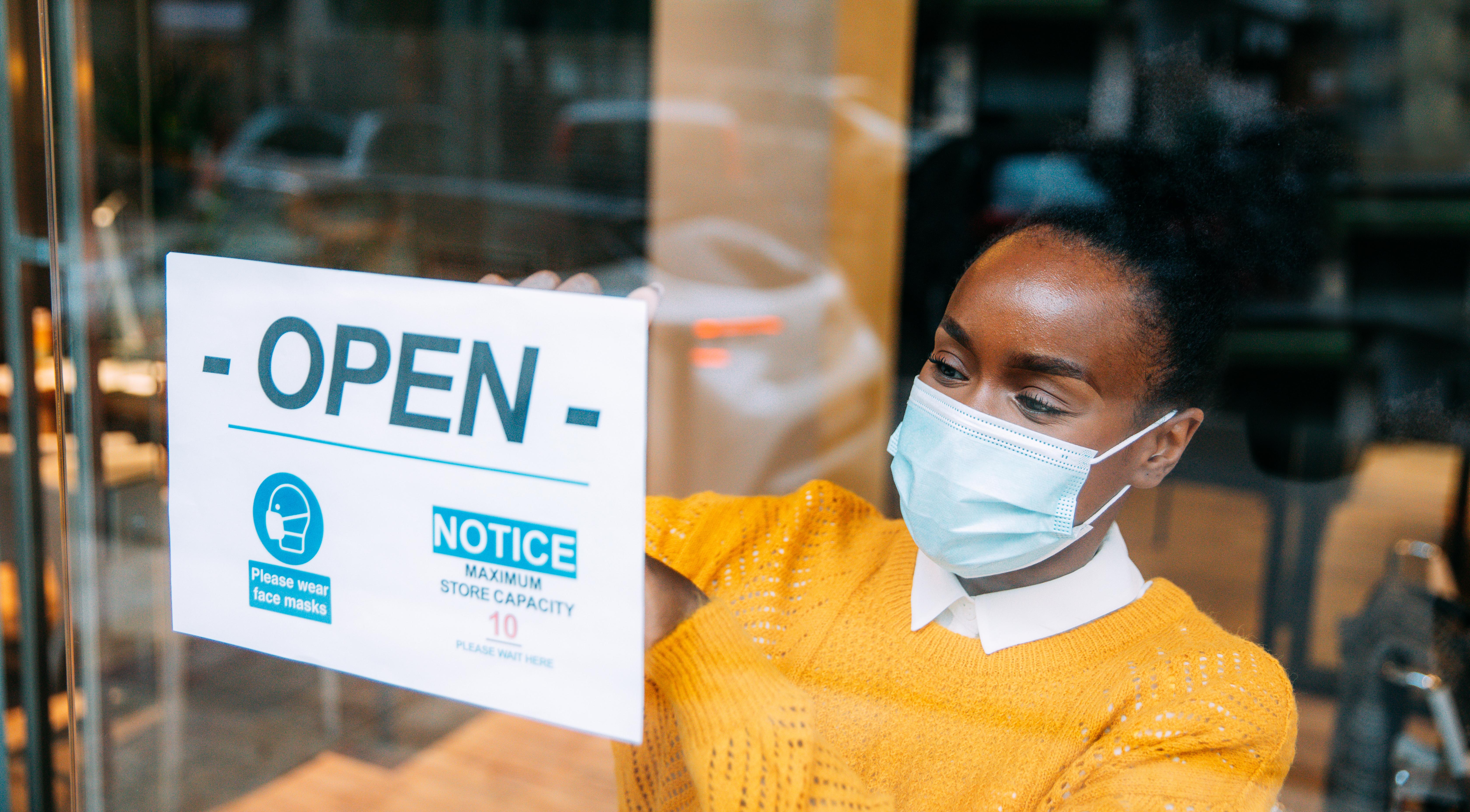 Opening small business post pandemic