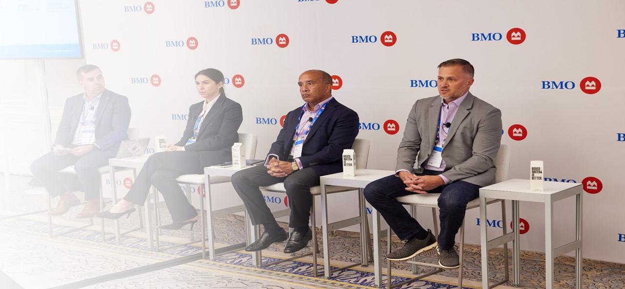 Panelists on the food waste panel at our BMO Global Farm to Market Conference