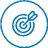 Logo of target and arrow